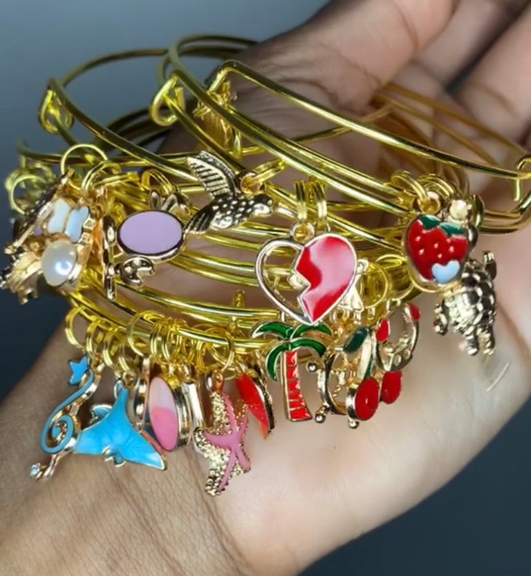 Gold bangles