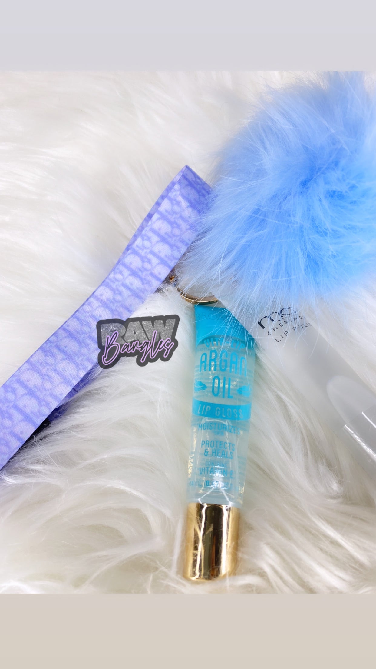 Blue Luxurious lanyard