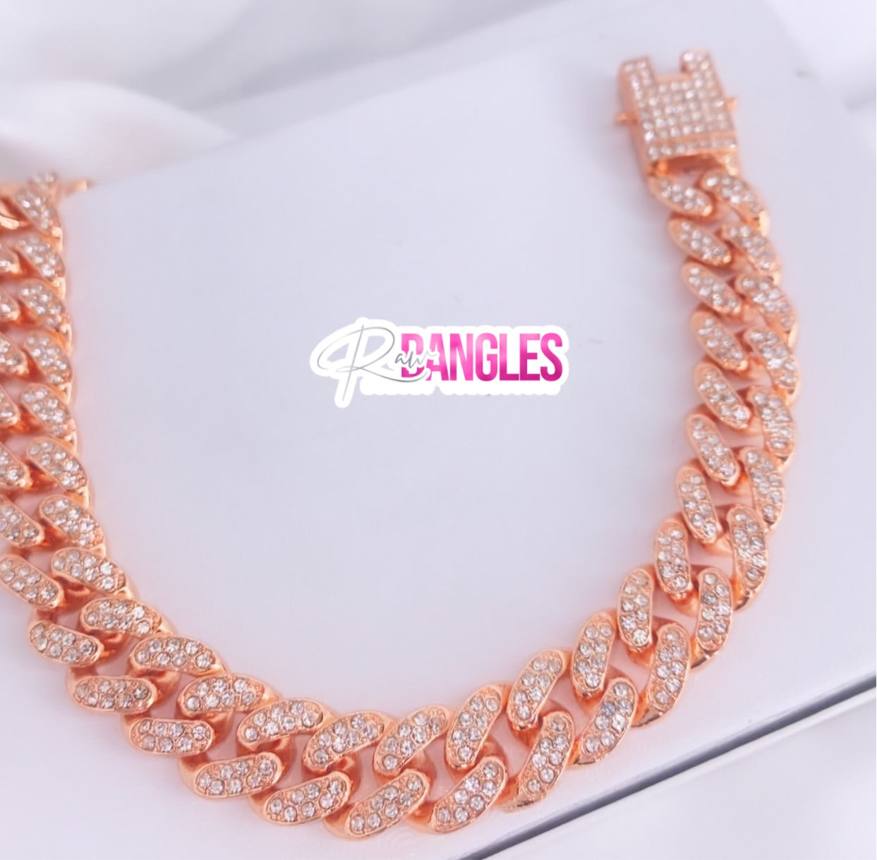 Cuban link anklet