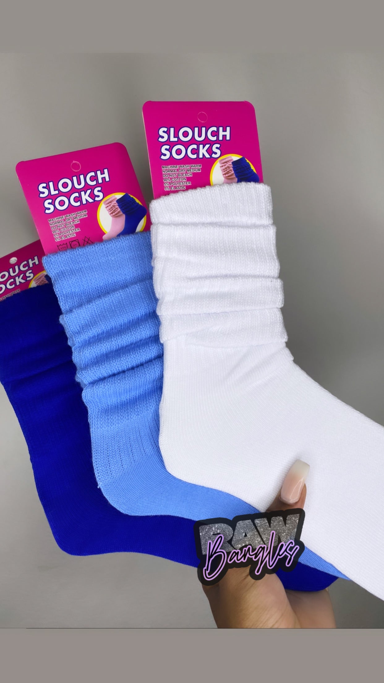 Slouch socks
