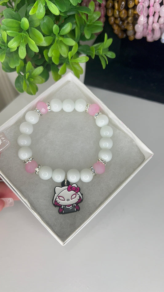 Hello kitty x Gwen singlar bracelet