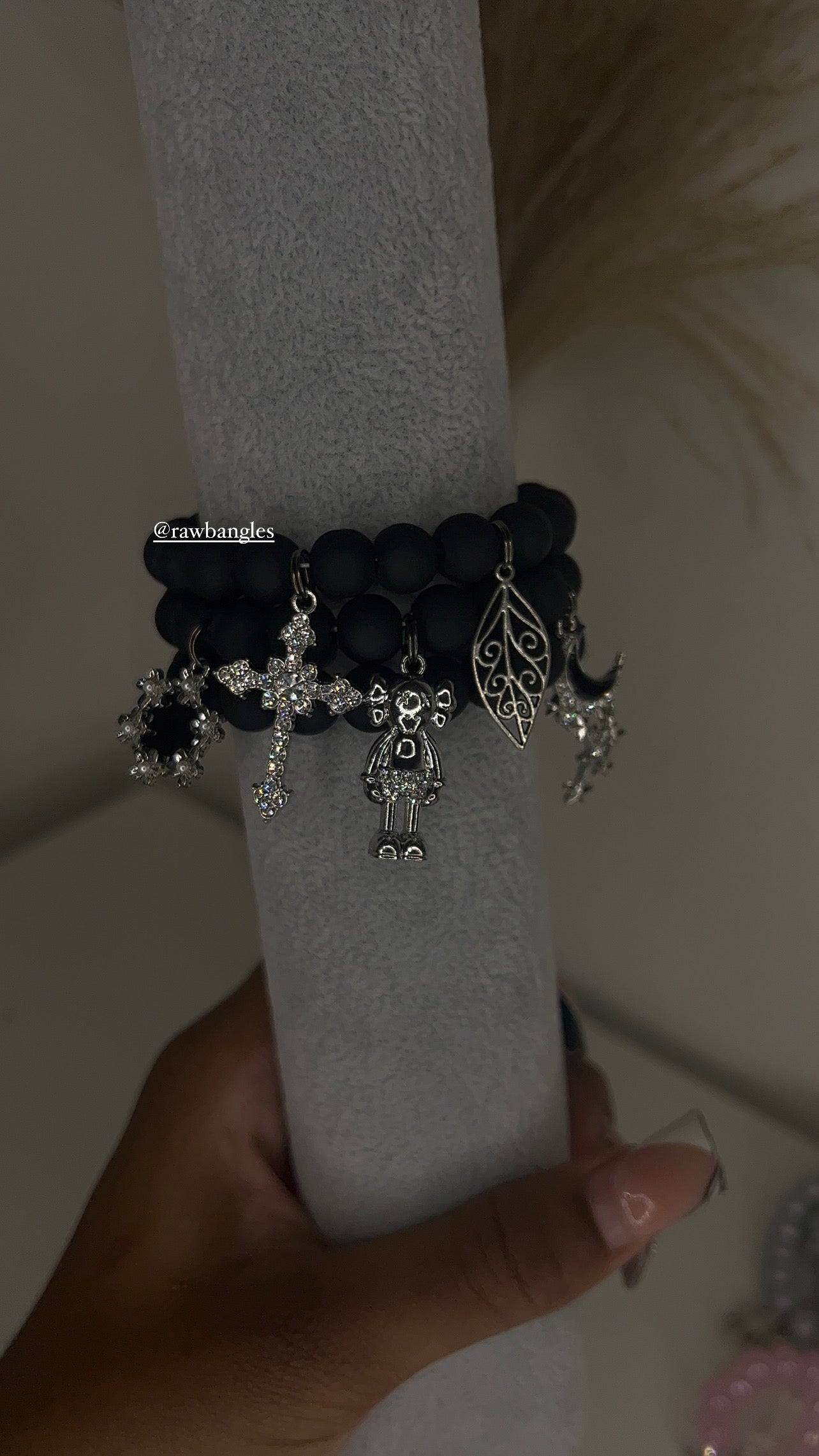 Beaded bracelet set