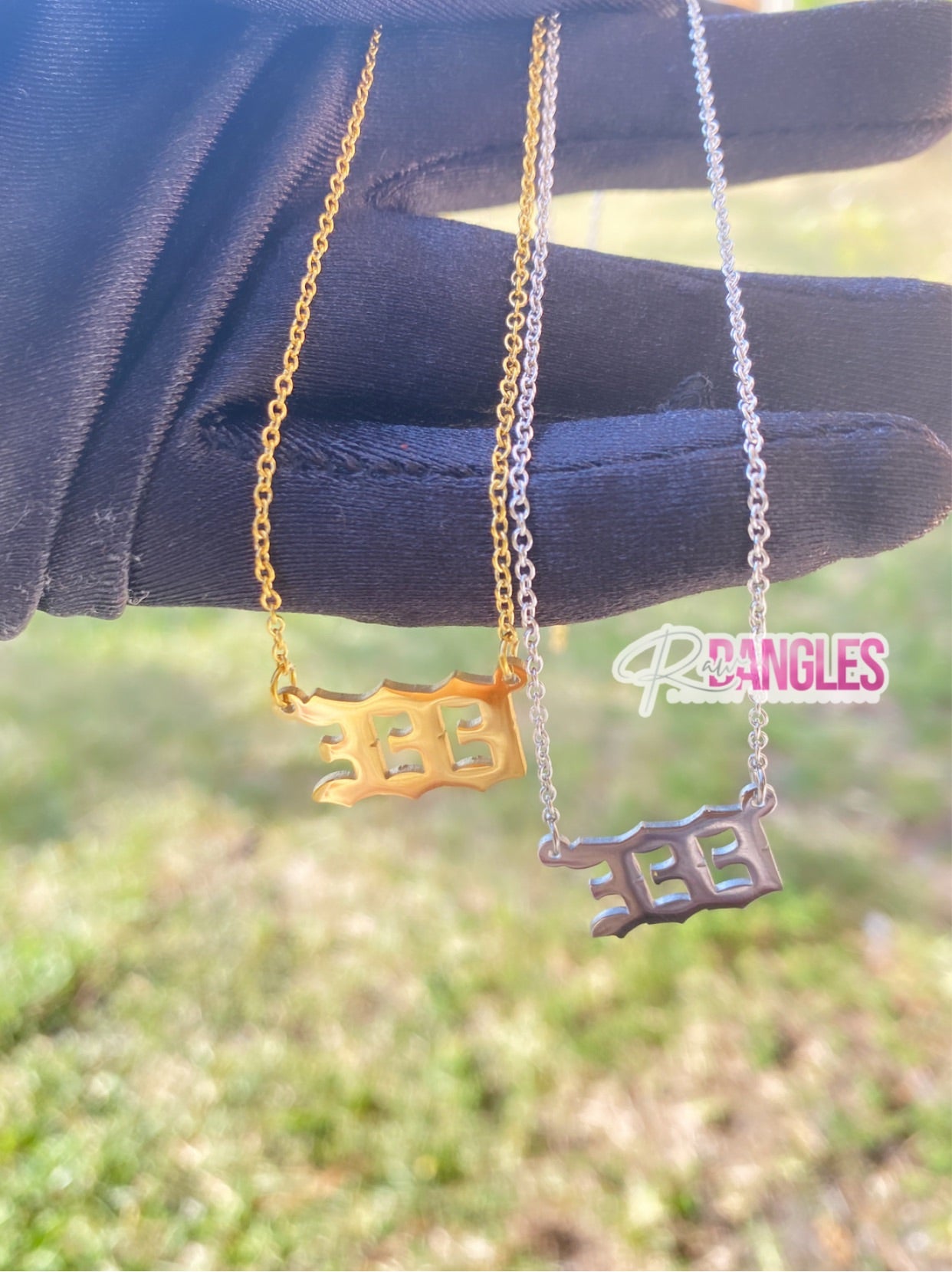 Angel number necklace • 333